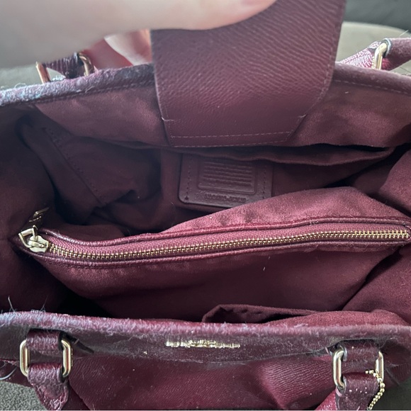 Coach Purse with Crossbody Strap: TLC needed - Picture 4 of 4